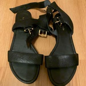 Kate Spade leather platform sandals